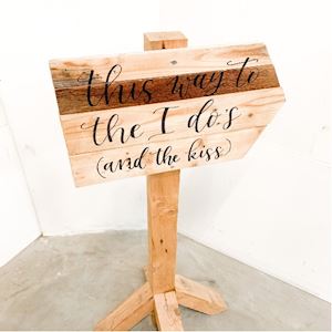 This way to the I do’s