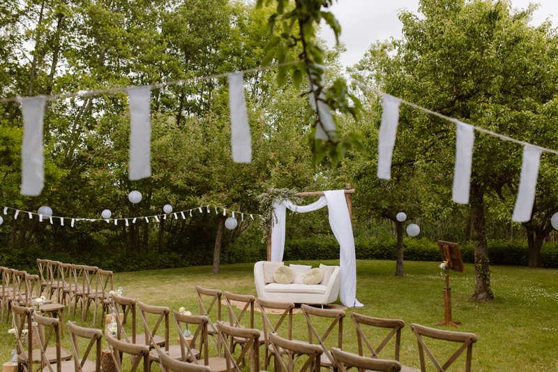 Huren bruiloft decoratie Brisked Utrecht