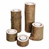 Houten waxinelichthouders huren