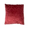 Kussen velvet burgundy motief