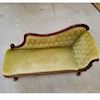 Bank chaise longue velvet groen