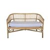 Bank rotan naturel
