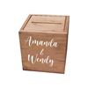 Enveloppenbox hout gepersonaliseerd