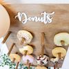 Donut bord