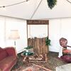 Bar donker hout huren Houten bar van gebeitst houten huren voor jouw bruiloft, feest of event