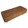 Rotan poef groot huren brisked styled weddings Poef rotan groot