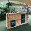 Bar licht hout groot Bar licht hout groot