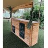 Bar licht hout groot Bar licht hout groot