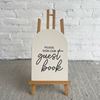 Please sign our guestbook - beige