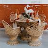 Rotan diner set