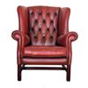 Stoel chesterfield rood