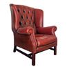 Stoel chesterfield rood