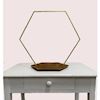Taart display hexagon hoog