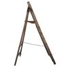 Vintage houten oude trap - hoog