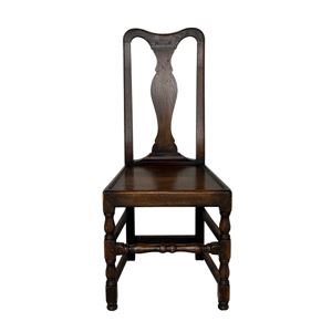 Donker houten stoel huren Stoel donker hout