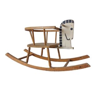 Kinder schommelstoel paard