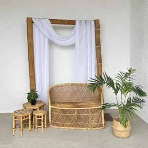 Tropische rotan ceremonie setting complete set Tropische rotan ceremonie setting complete set