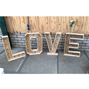 Lichtletters LOVE - klein