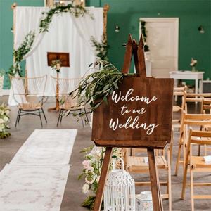 lichten Demonstreer hoek Welkomstbord huren - Brisked Styled Weddings