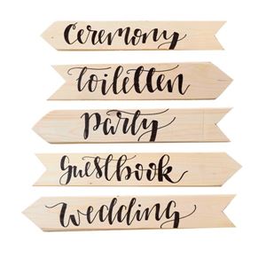 Blanke pijl: Bruiloft/Wedding