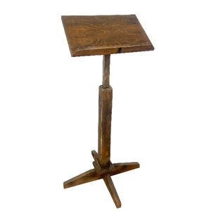 Vintage lessenaar - donker hout