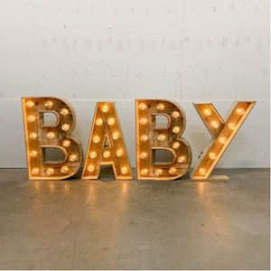 Lichtletters BABY - klein