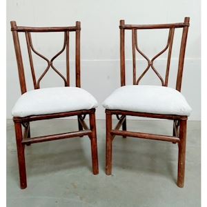 Manou rotan stoeltjes - set van 2