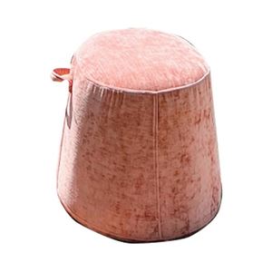 Poef roze velvet
