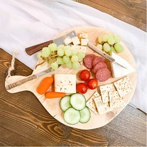 ronde borrelplank huren bij Brisked