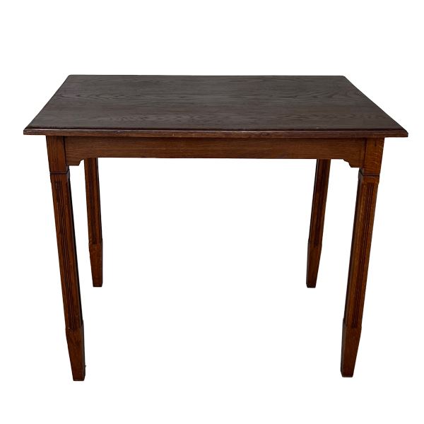 Donker houten tekentafel Tekentafel rechthoek 2