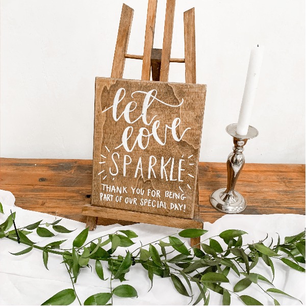 Let love sparkle