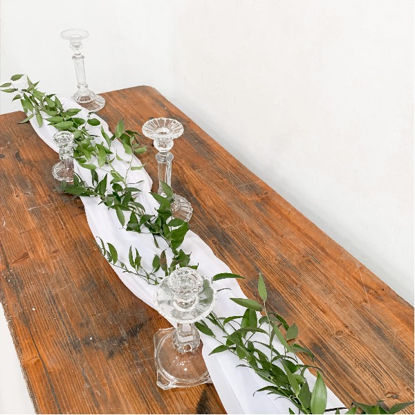 Kandelaar glas 