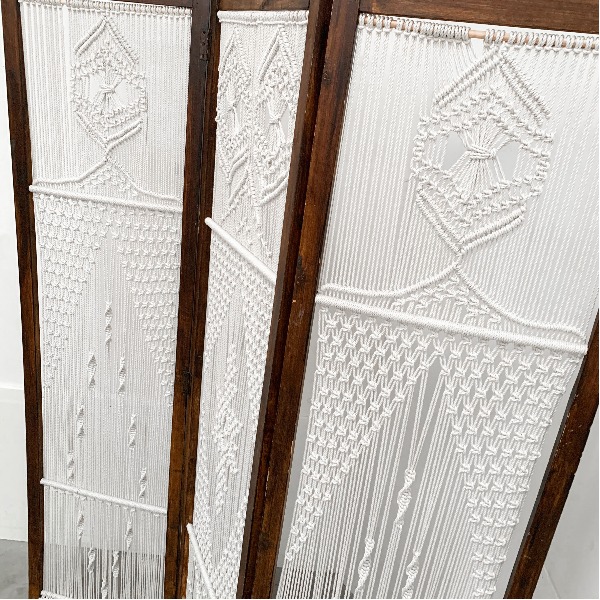 Kamerscherm macrame