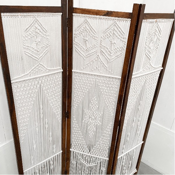 Kamerscherm macrame