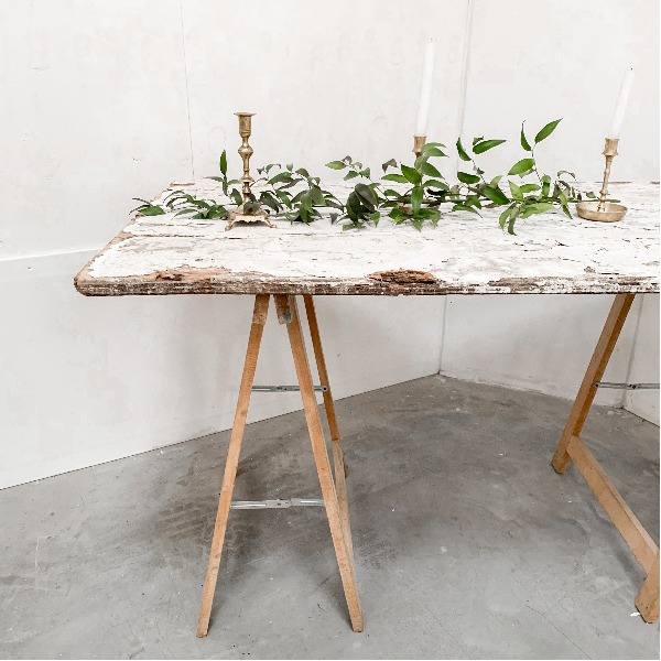 Schragen blank hout