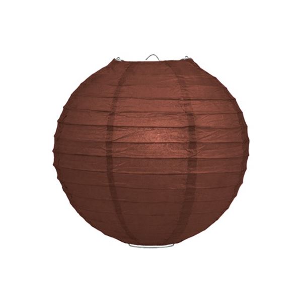 Lampionnen donker bruin
