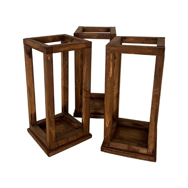 Lantaarn houten frame