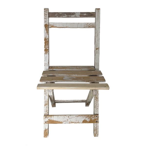 White wash stoel