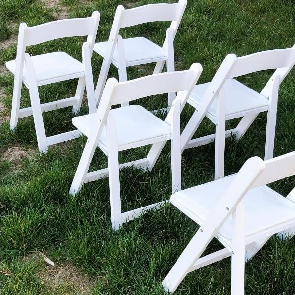 Klapstoel hout wit Klapstoel hout wit