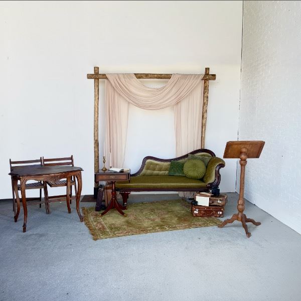 Vintage groene ceremonie