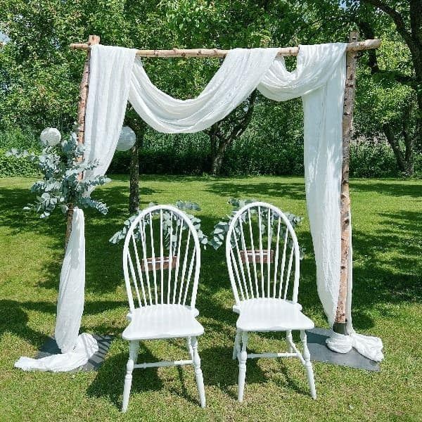 Berken backdrop hout huren