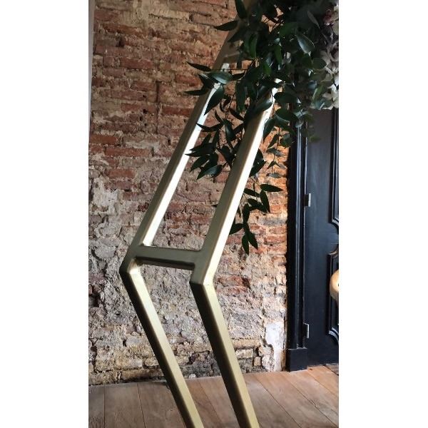 Backdrop hexagon goud - zonder doek