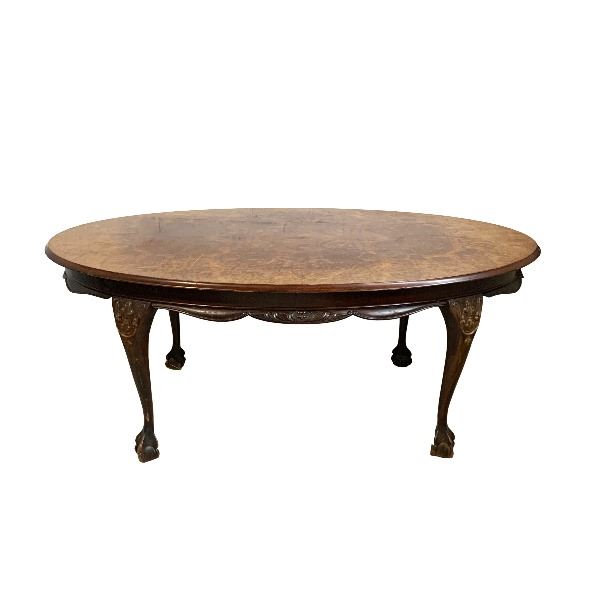 Salontafel vintage ovaal