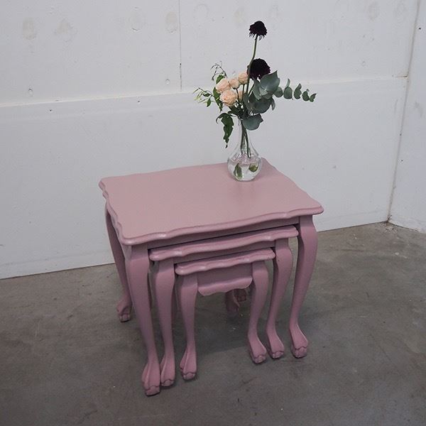 Bijzettafel kleur- Set van 3