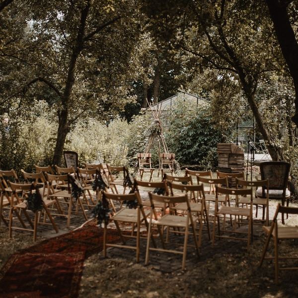 Boho Forest Ceremony