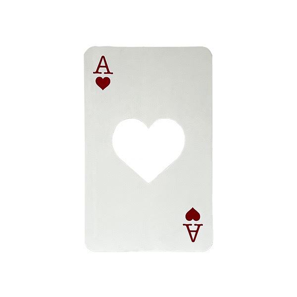 Speelkaart decoratie