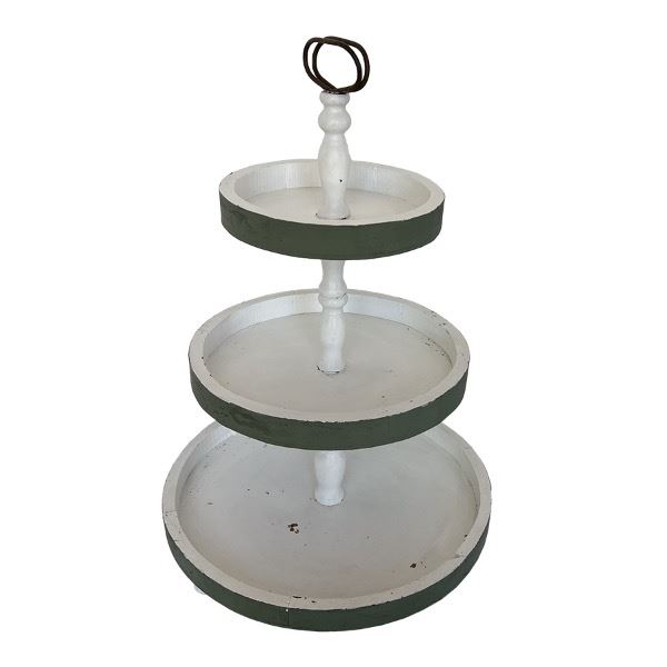 Etagère 3 laags wit 