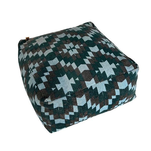 Poef vierkant patchwork