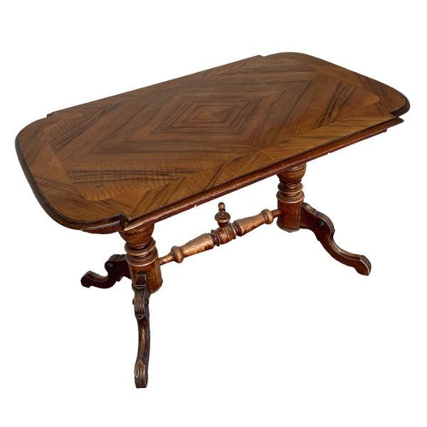 tekentafel donker hout sierlijk