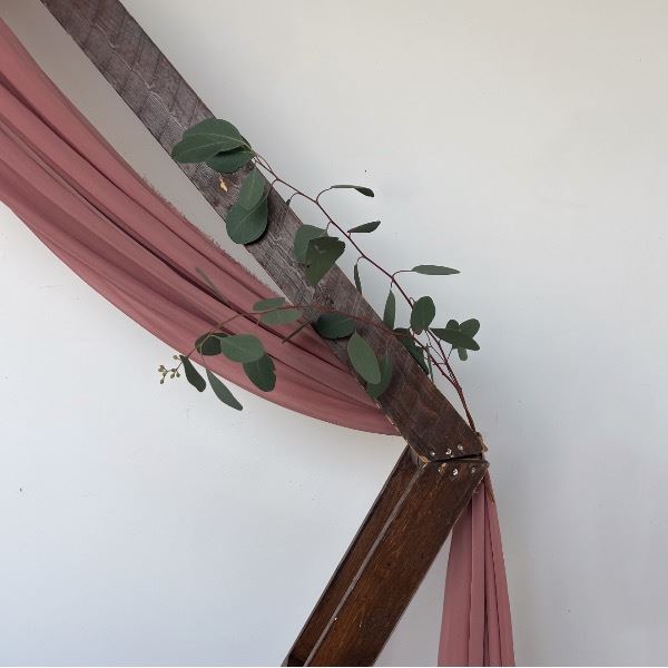 Vintage roze ceremonie